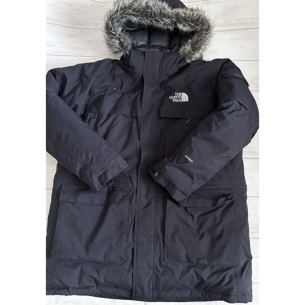 The North Face 2007 McMurdo Parka Jacket Black Men's Size XXL Vintage